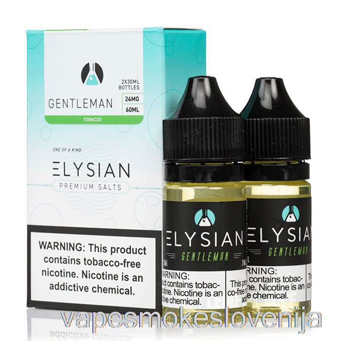 Vape Za Enkratno Uporabo Gentleman - Elizejske Soli - 60ml 24mg